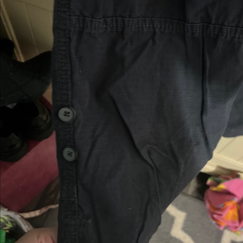 Free People Navy Utility Shorts - Picture 4 of 8